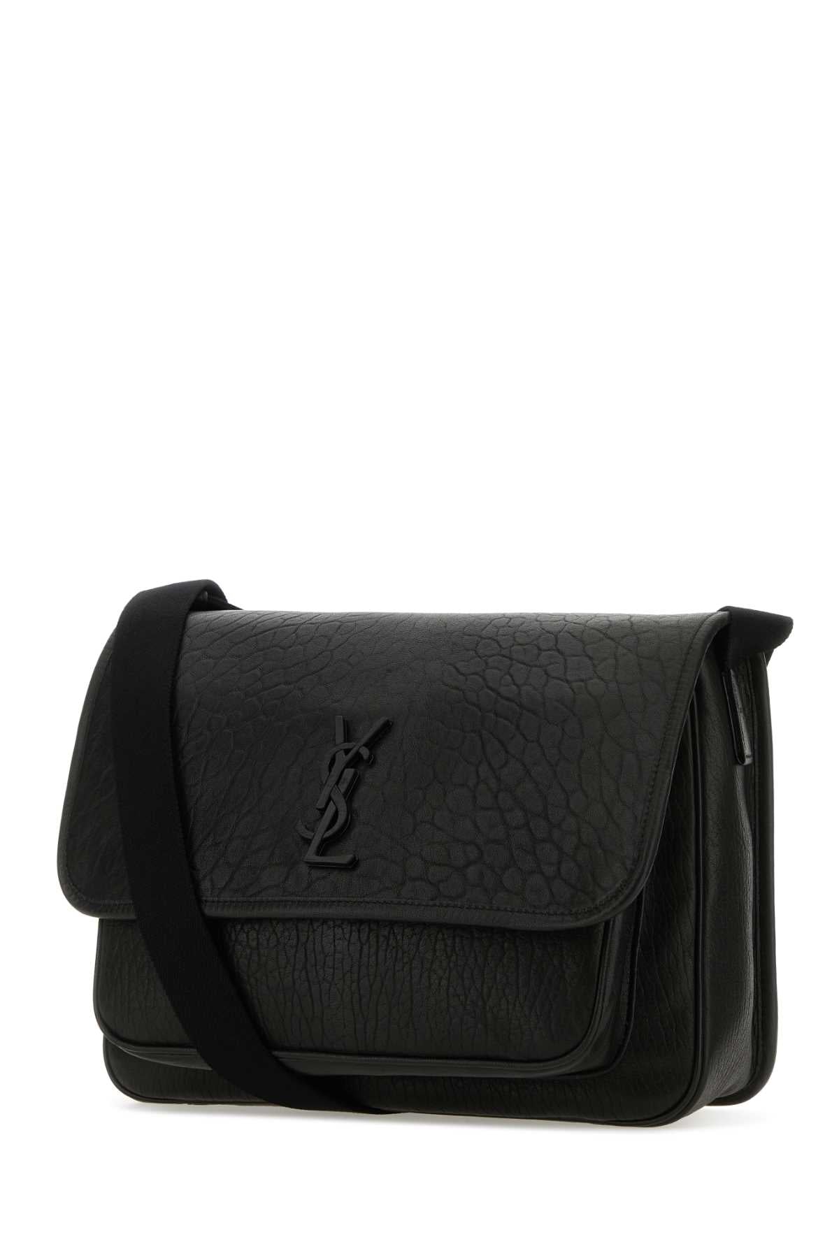 SAINT LAURENT BORSA For Men Exterior: 100% Calf Lining: 100% Cotton Finishing: Enameled metal
