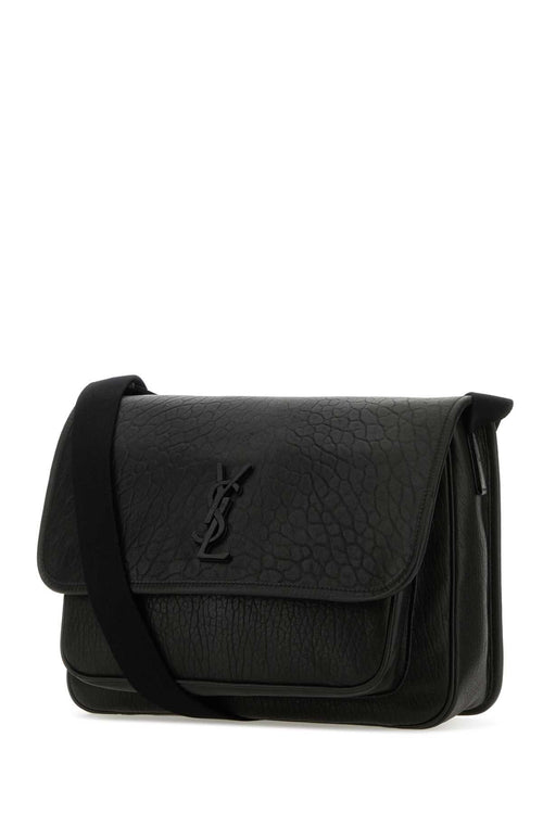 SAINT LAURENT BORSA For Men Exterior: 100% Calf Lining: 100% Cotton Finishing: Enameled metal