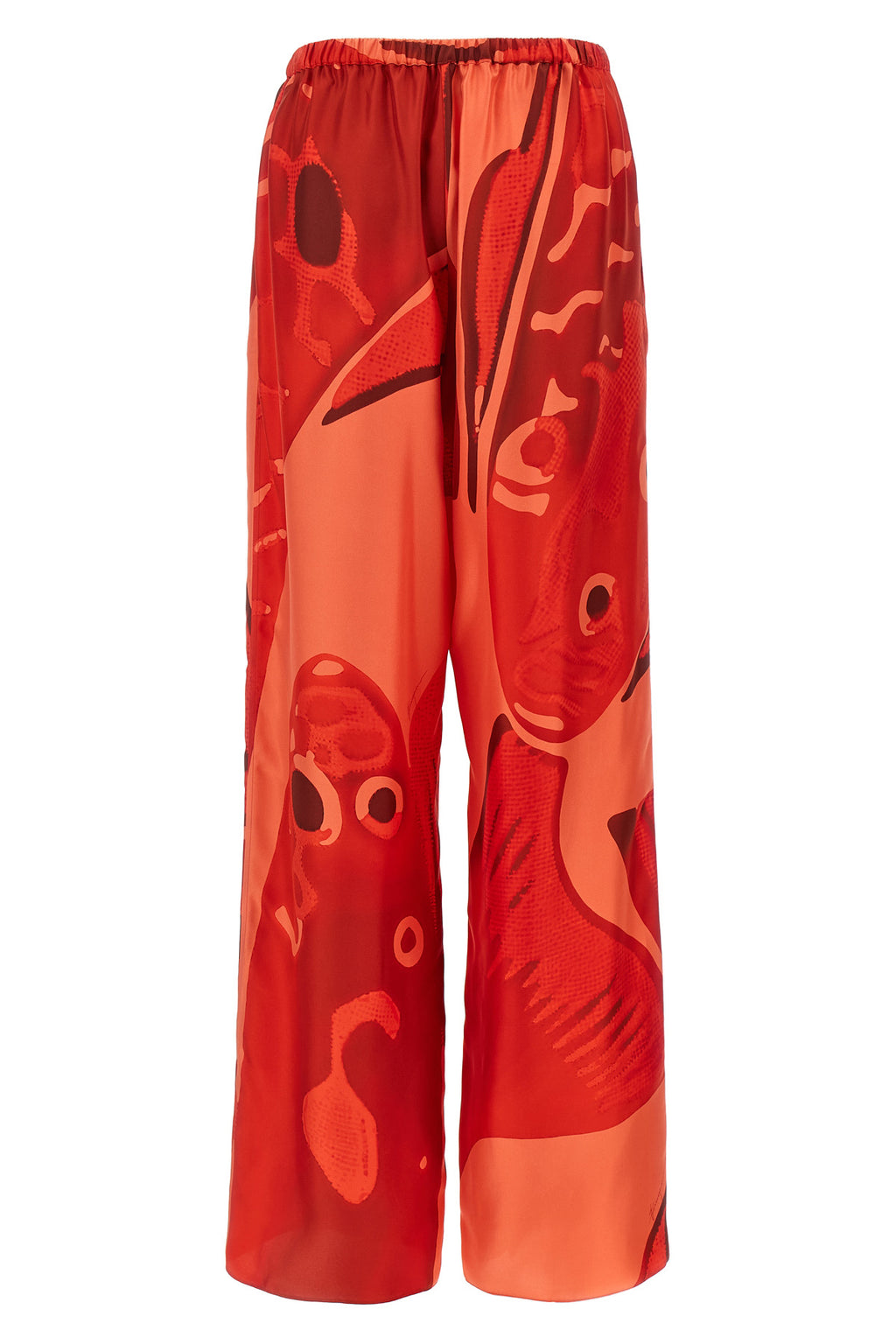 FERRAGAMO Palazzo Silk pants For Women 100% silk