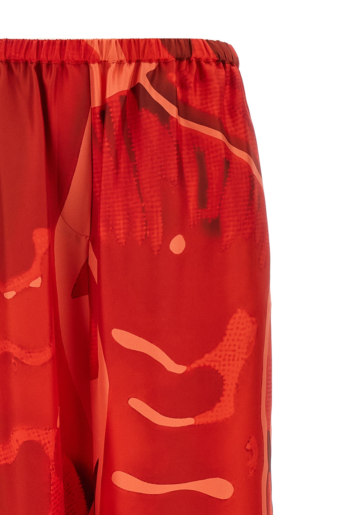 FERRAGAMO Palazzo Silk pants For Women 100% silk