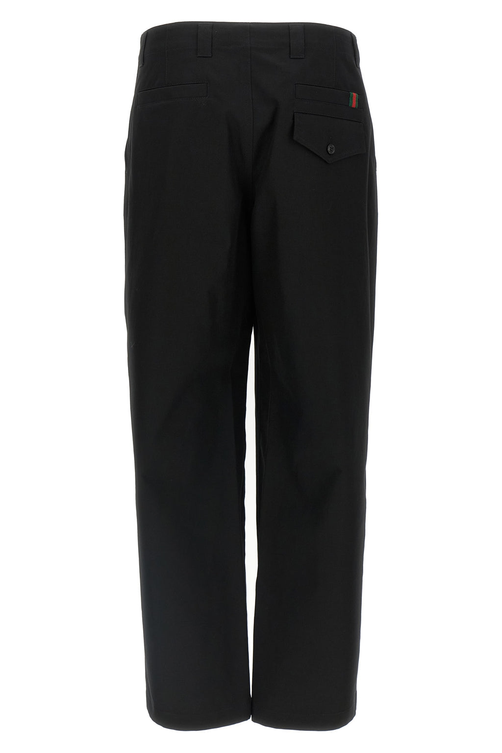 GUCCI Nastro Web twill pants For Men 100% cotton