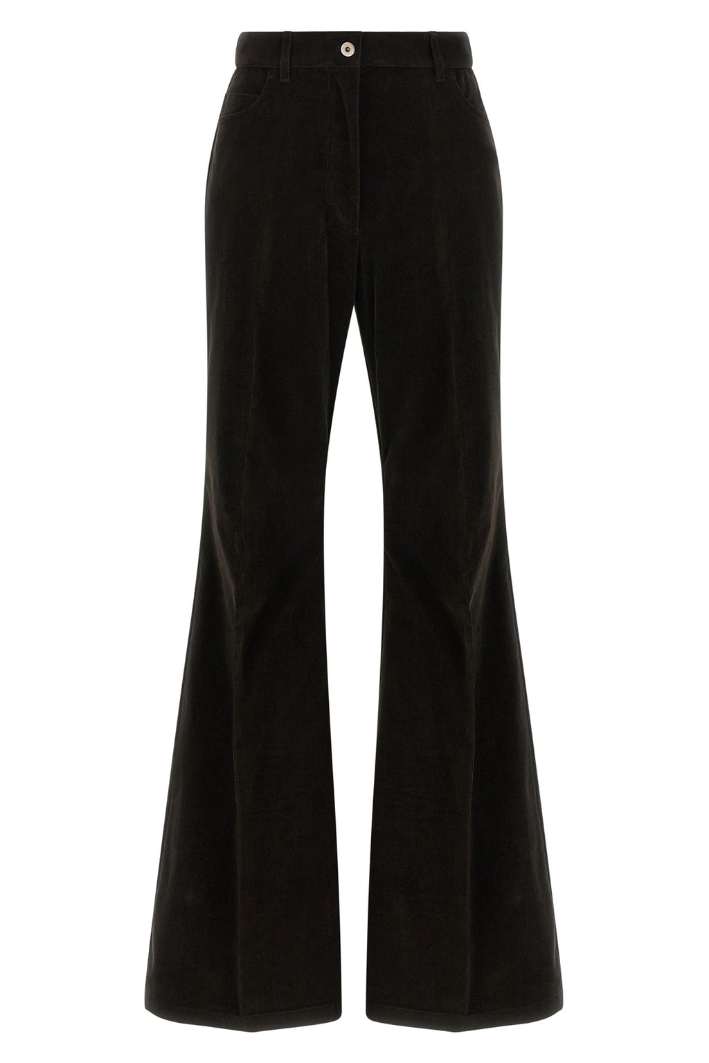 FERRAGAMO Velvet pants For Women 98% cotton, 2% elastane