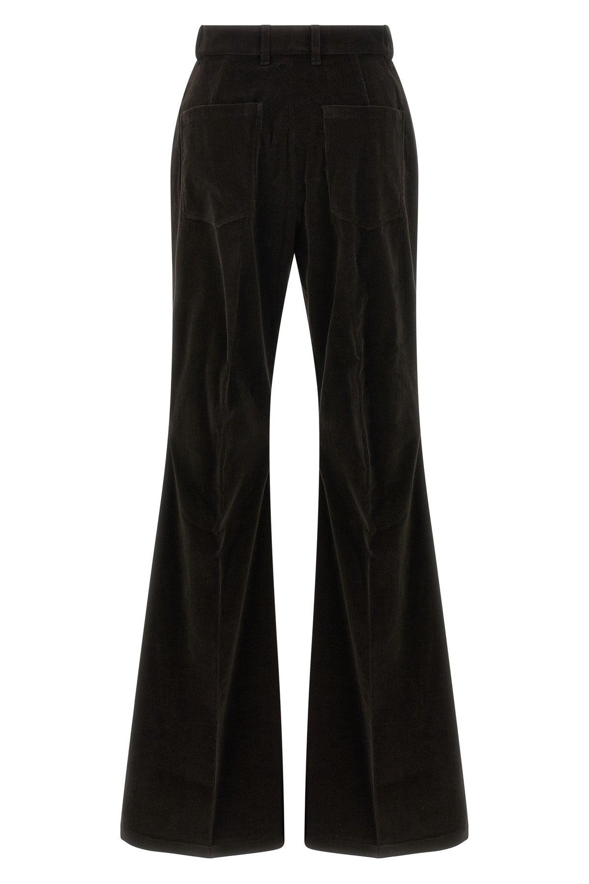 FERRAGAMO Velvet pants For Women 98% cotton, 2% elastane