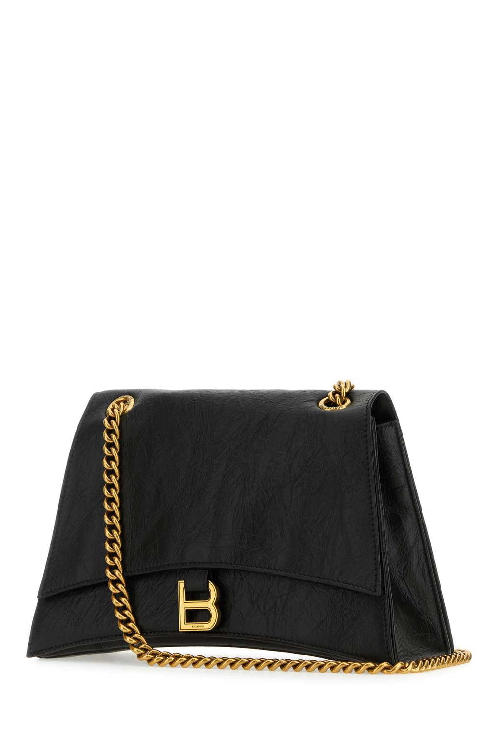 BALENCIAGA CRUSH CHAIN BAG M For Women Exterior: 100% Calf Lining: 100% Leather Finishing: Golden metal