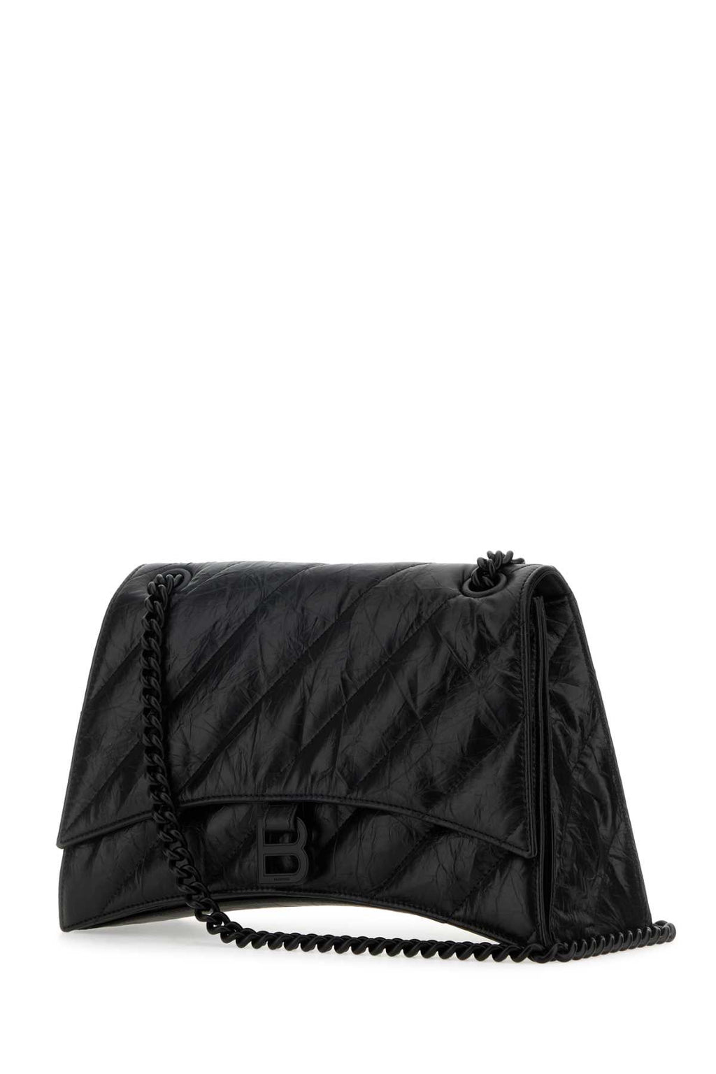 BALENCIAGA CRUSH CHAIN BAG M For Women Exterior: 100% Calf Lining: 100% Leather Finishing: Enameled metal