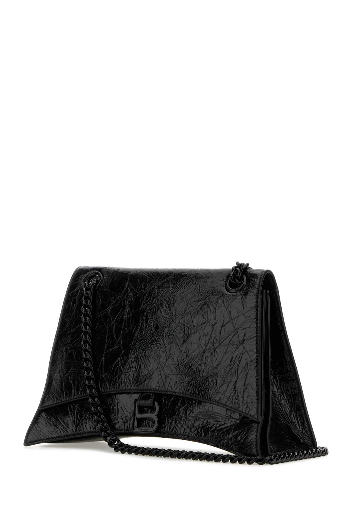 BALENCIAGA CRUSH CHAIN BAG M For Women Exterior: 100% Calf Lining: 100% Leather Finishing: Enameled metal