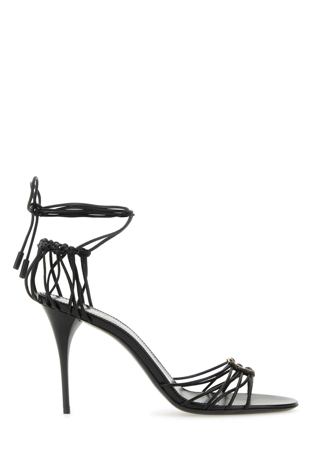 SAINT LAURENT BABYLONE 90 SAN For Women Exterior: 100% Lamb leather Interior: 100% Fabric Sole. Leather
