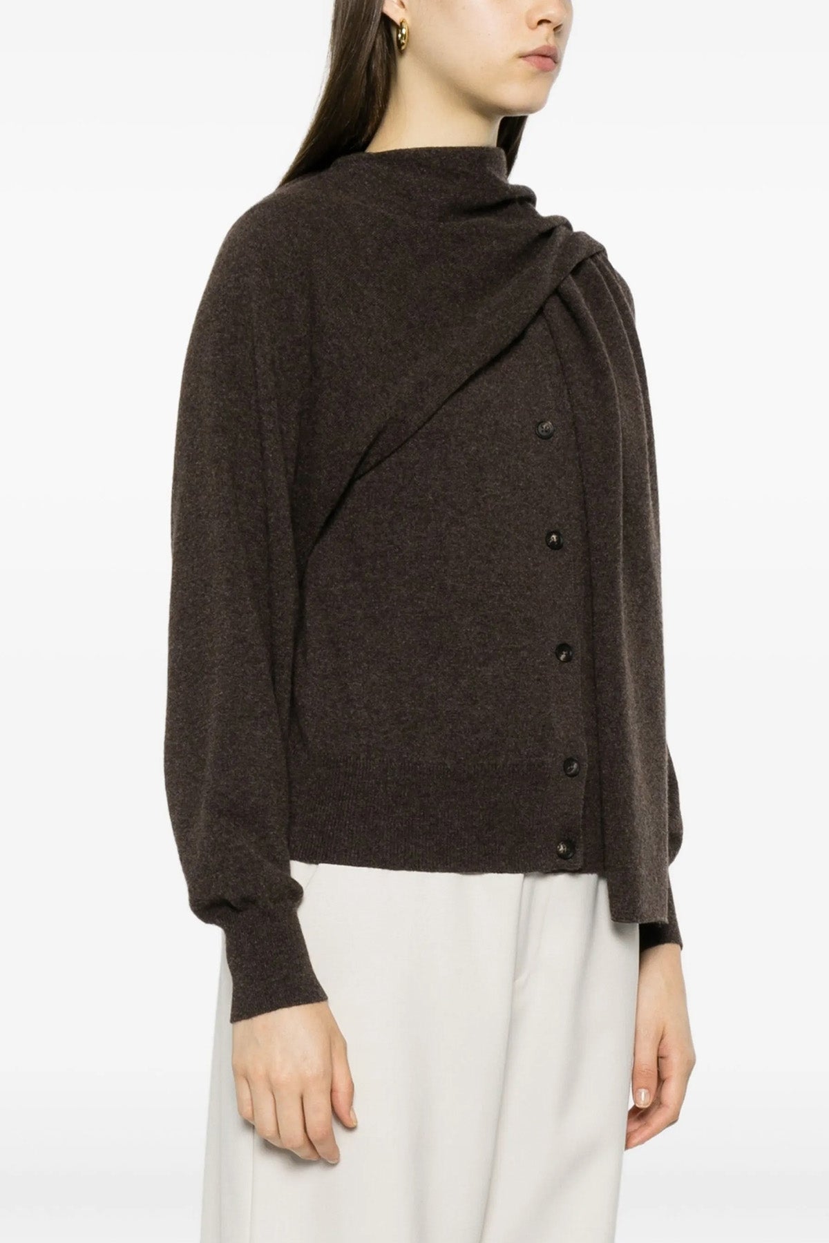 FERRAGAMO Scarf cardigan For Women 100% cashmere