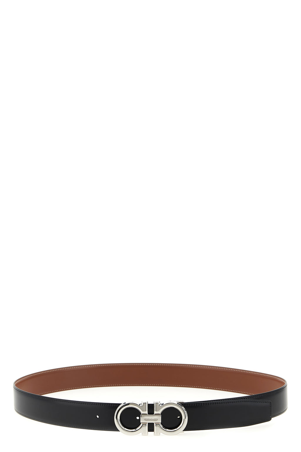FERRAGAMO 'Gancini' reversible belt For Men 100% calfskin leather (Bos Taurus)