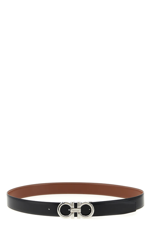FERRAGAMO 'Gancini' reversible belt For Men 100% calfskin leather (Bos Taurus)