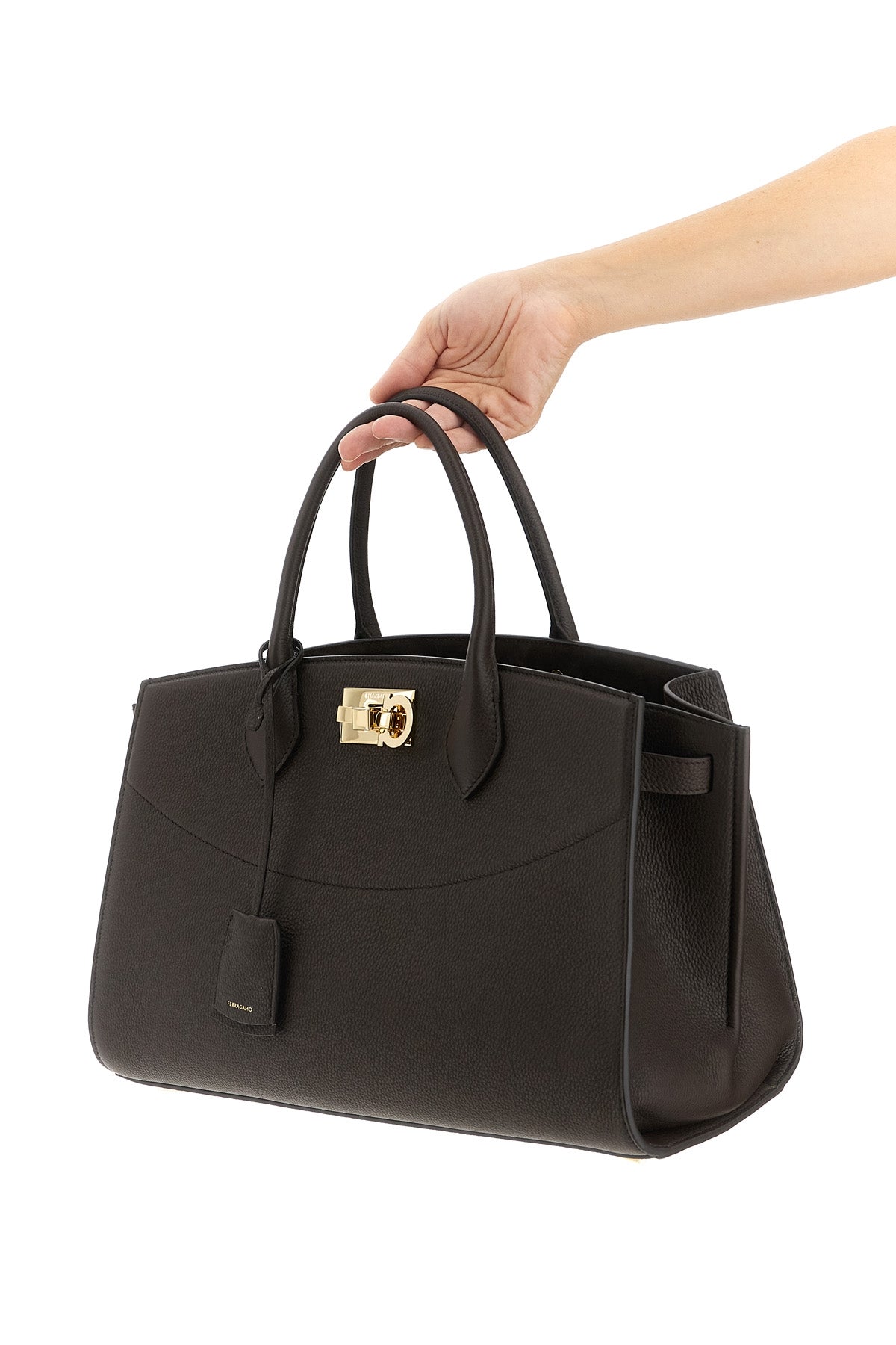 FERRAGAMO 'New Ferragamo Studio Soft (L)' handbag For Women 100% calfskin leather (Bos Taurus)