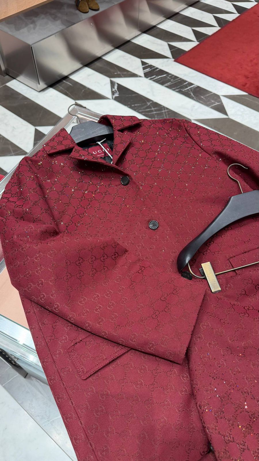 GG Crystal Embellished Jacket