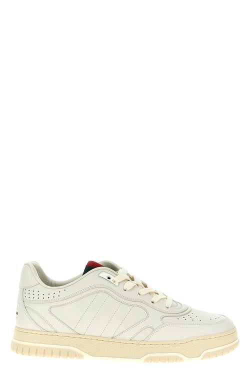 GUCCI 'Re-Web' sneakers For Men 100% calfskin leather (Bos Taurus)