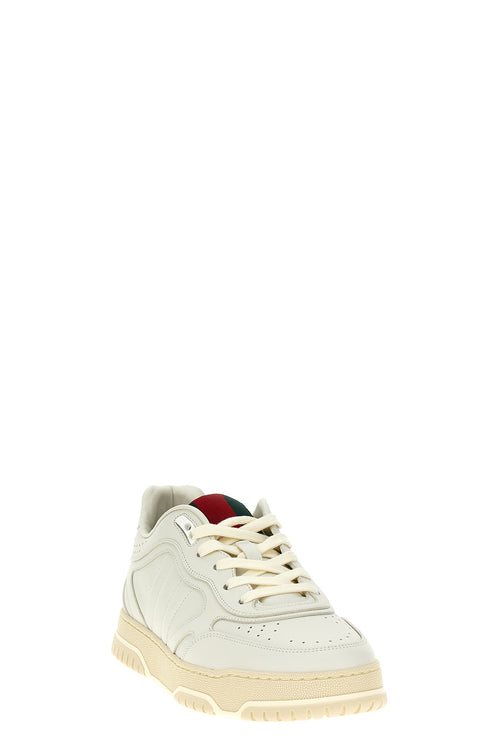 GUCCI 'Re-Web' sneakers For Men 100% calfskin leather (Bos Taurus)