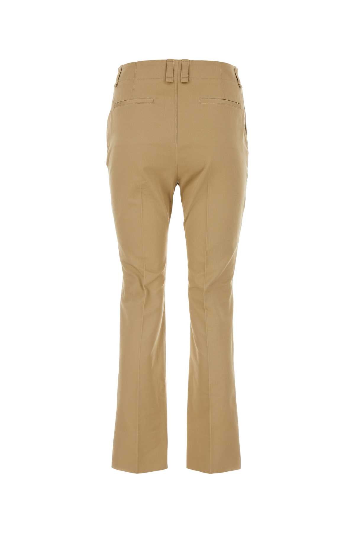 SAINT LAURENT pantalon DRILL DE COTON LEGER For Women Exterior: 100% Cotton