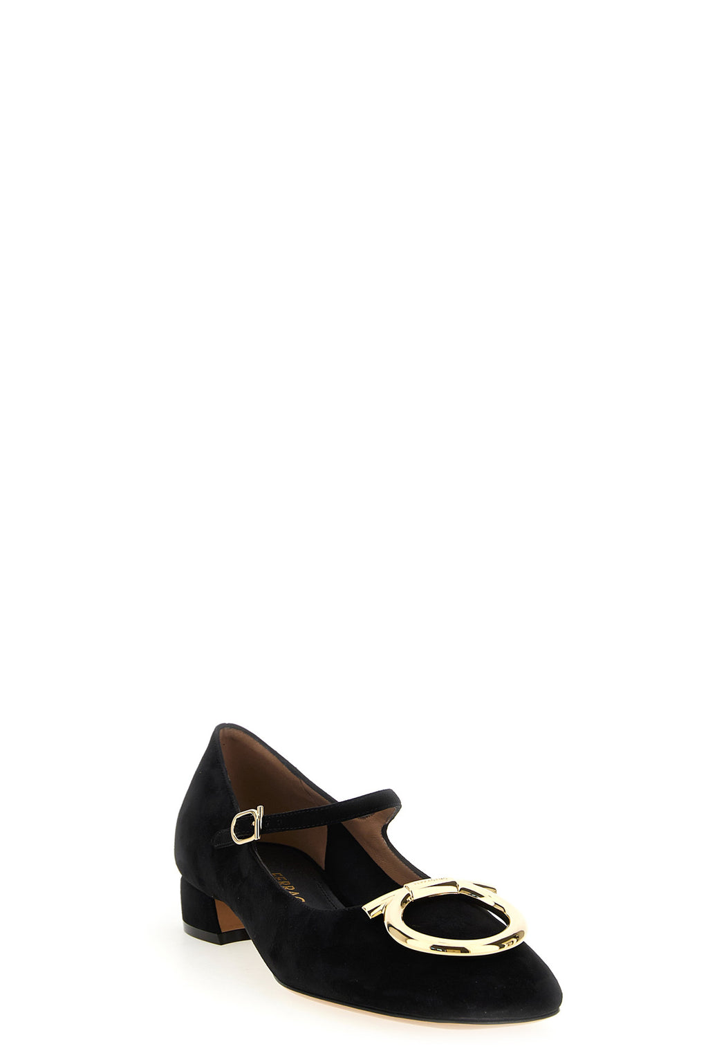 FERRAGAMO Mary Jane 'Marry 2' For Women 100% goat leather (Capra Hircus Hircus)