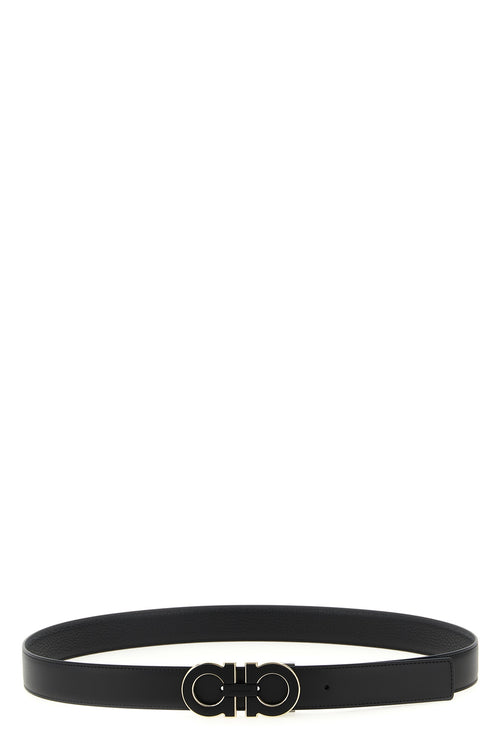 FERRAGAMO 'Gancini' reversible belt For Men 100% calfskin leather (Bos Taurus)