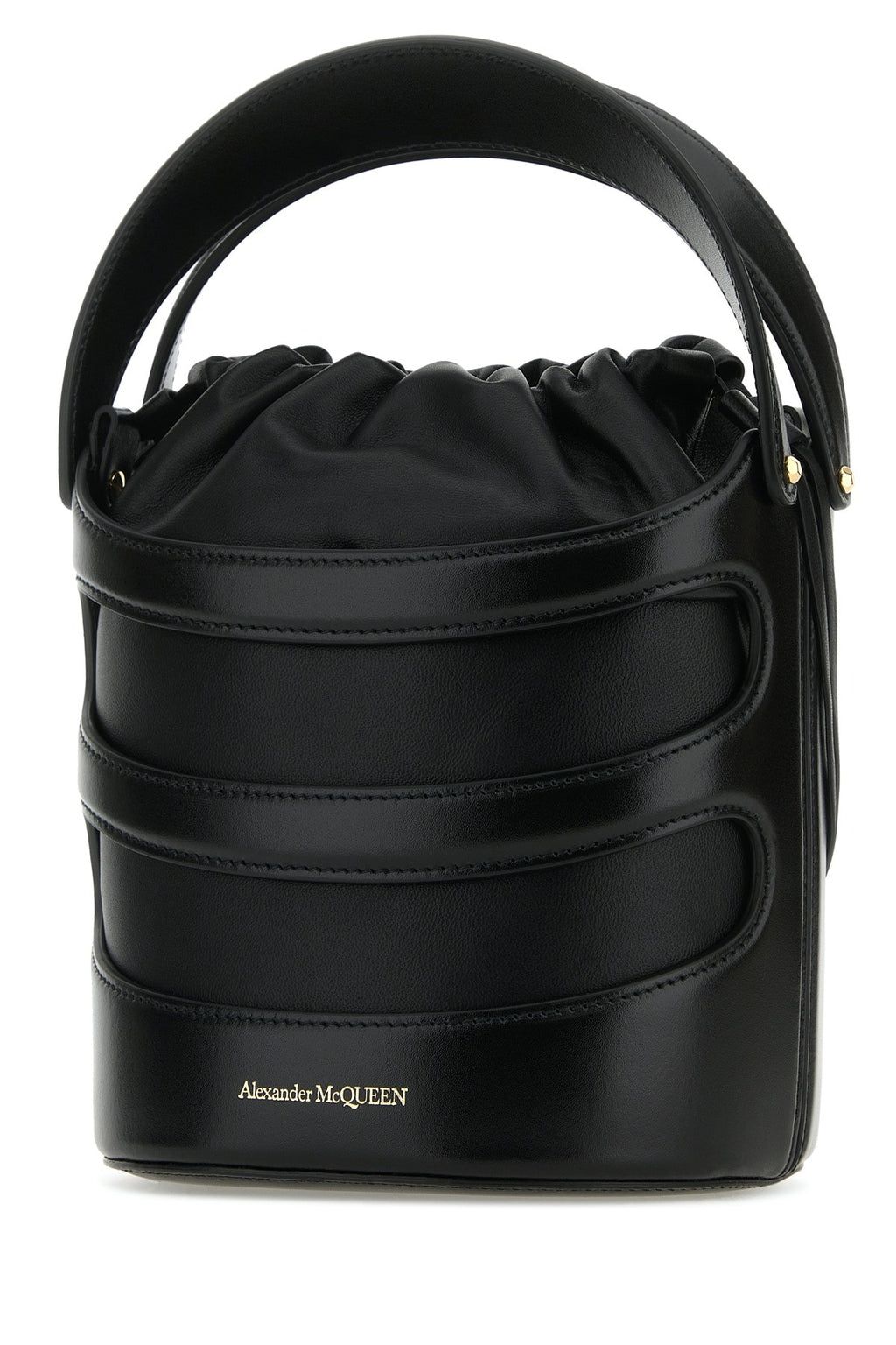 ALEXANDER MCQUEEN BORSA For Women Exterior: 100% Leather Lining: 100% Leather Finishing: Golden metal