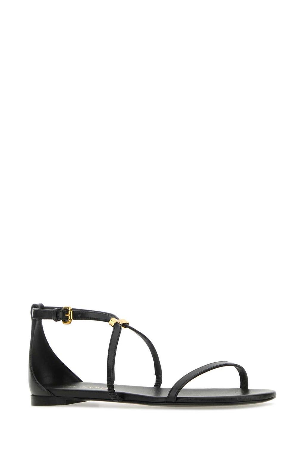 ALEXANDER MCQUEEN SANDALI For Women Exterior: 100% Leather Interior: 100% Leather Sole: Leather and Rubber