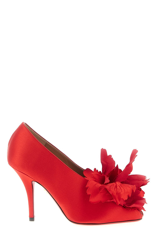 FERRAGAMO 'Galia' pumps For Women 90% viscose, 10% lamb leather