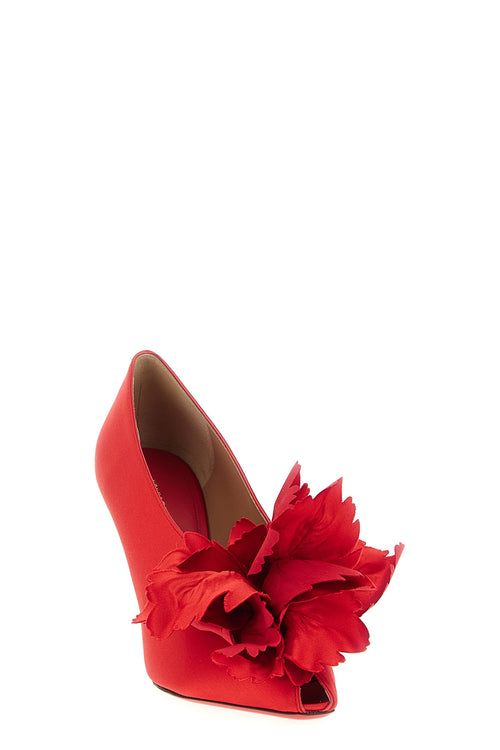 FERRAGAMO 'Galia' pumps For Women 90% viscose, 10% lamb leather