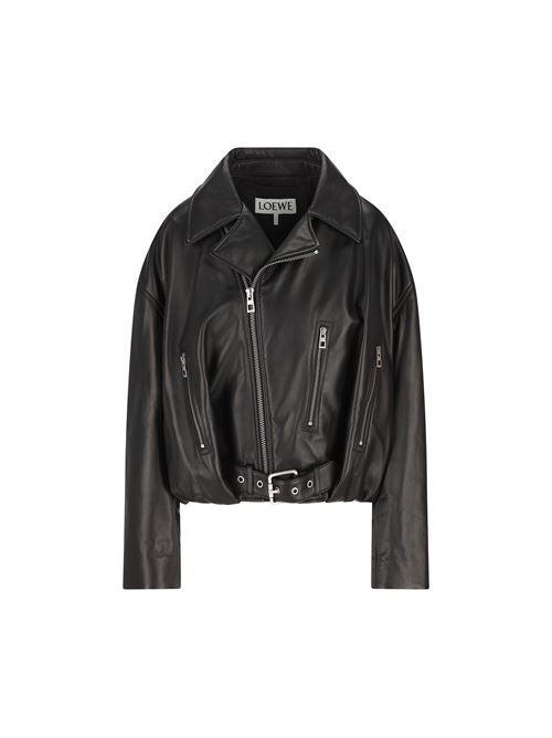 Giacca realizzata in pelle