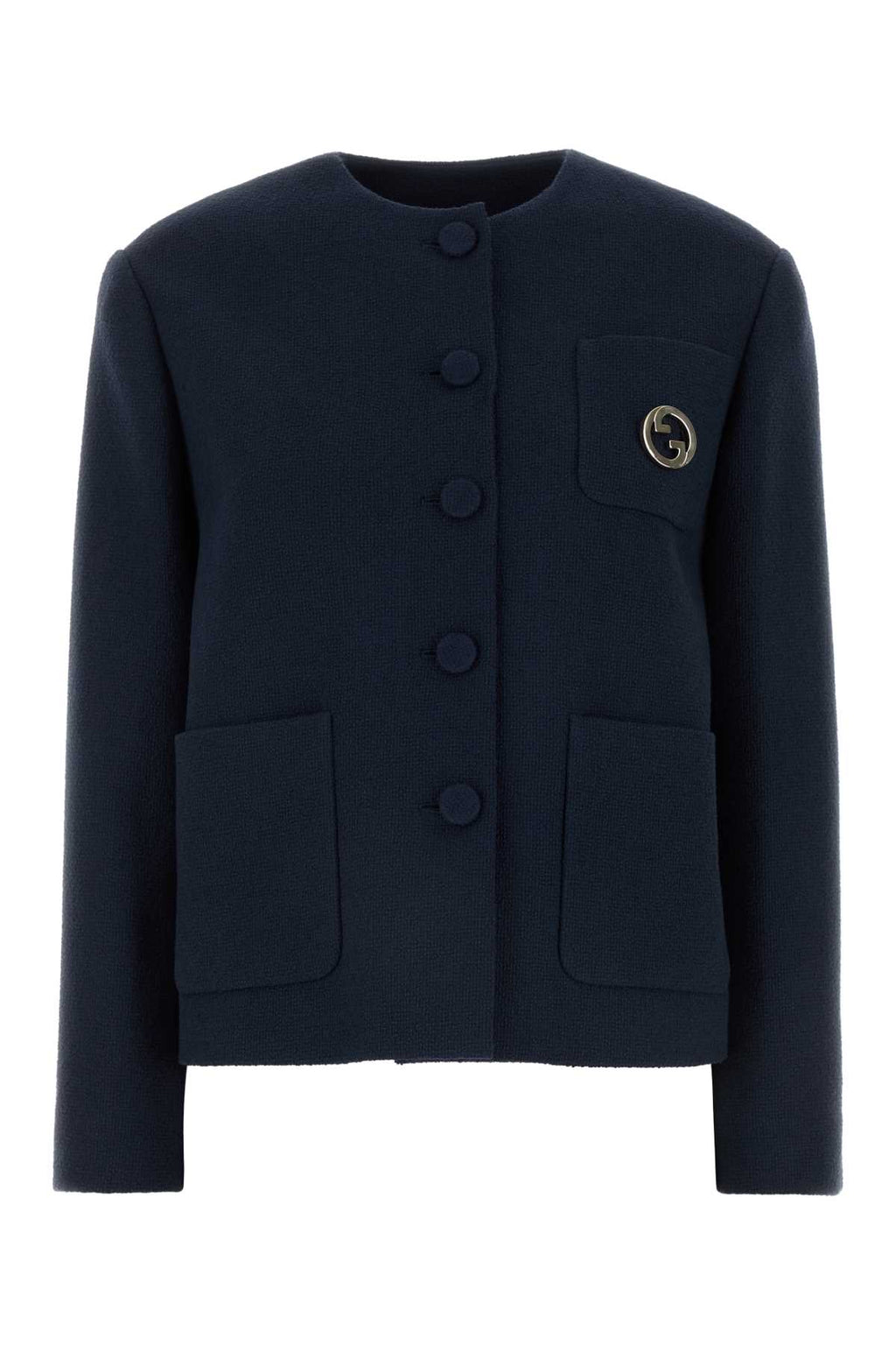 GUCCI JACKET For Women Exterior: 91% Cotton 9% Nylon Lining: 100% Viscose
