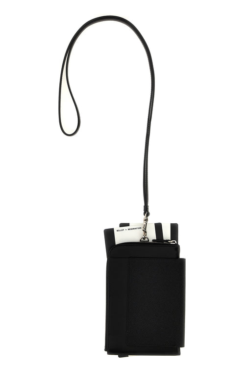 BALENCIAGA 'Passport' cell phone case For Women 100% calfskin leather (Bos Taurus)