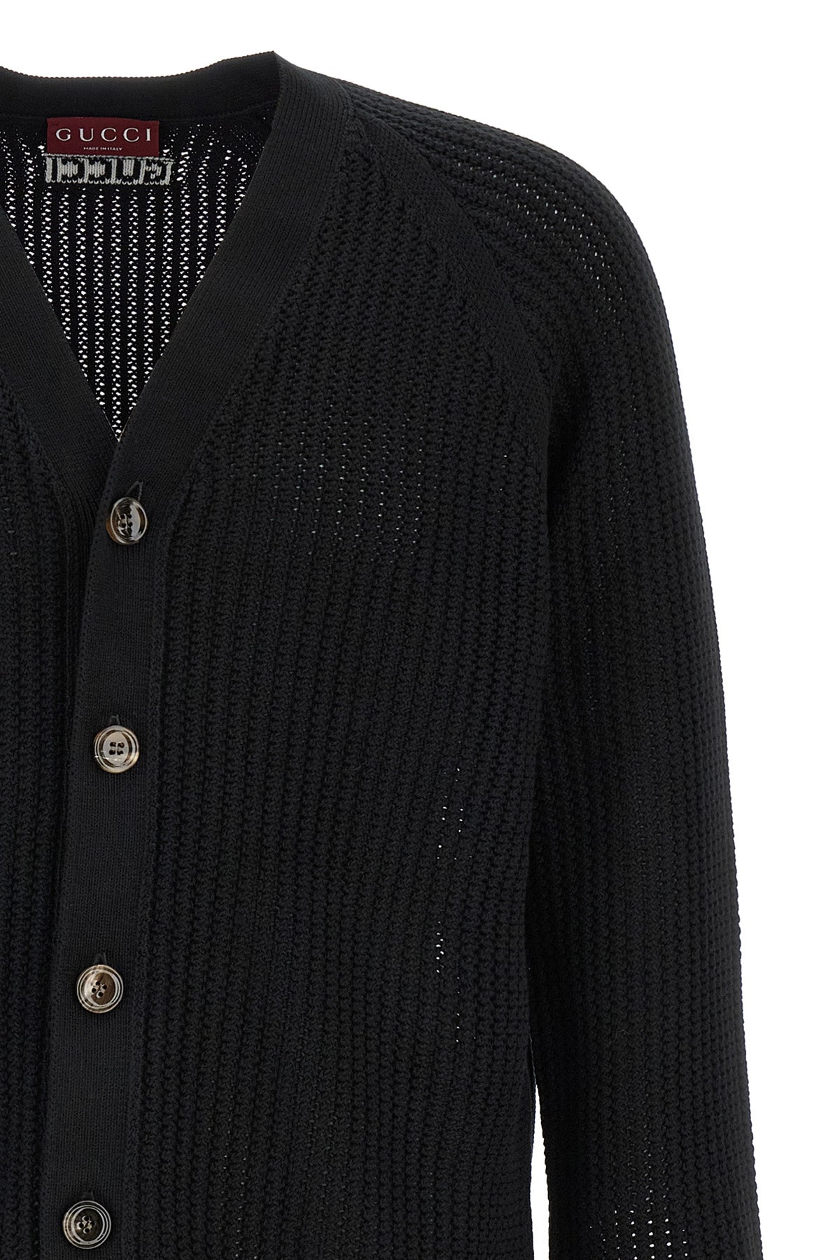 gucci Web ribbon cardigan