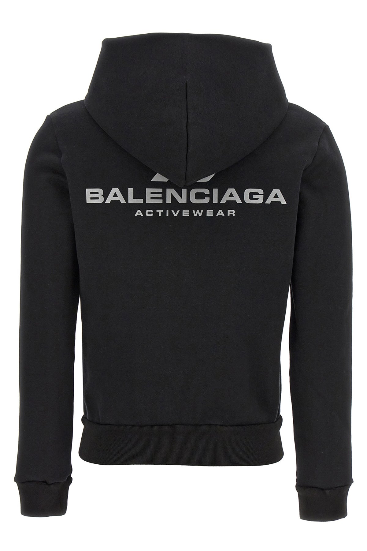 BALENCIAGA Logo print hoodie For Women 92% cotton, 8% elastane