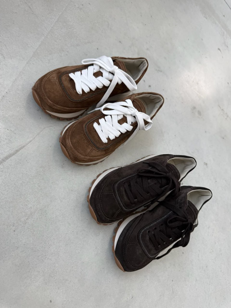 Marie H Suede Sneakers
