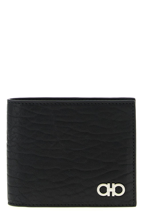 FERRAGAMO 'Gancini' wallet For Men 100% calfskin leather (Bos Taurus)