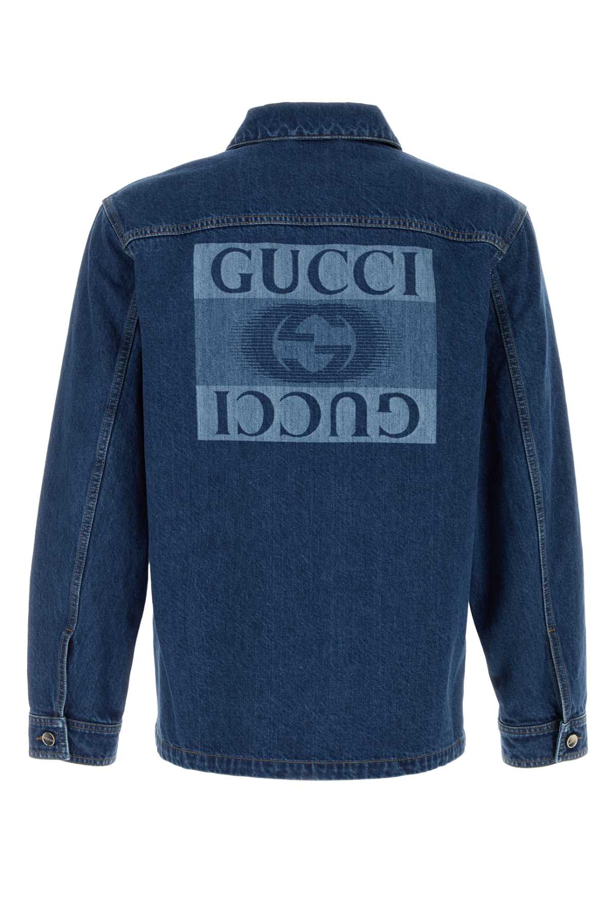 GUCCI JACKET For Men Exterior: 98% Cotton 2% Other fibers