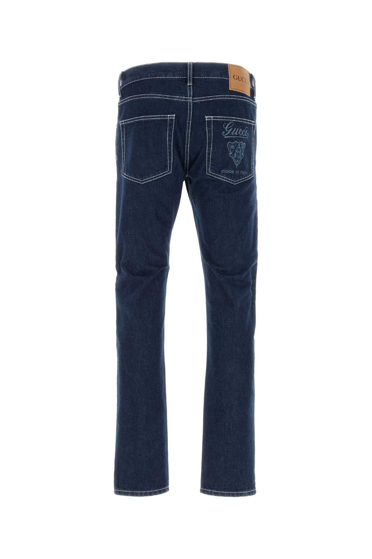 GUCCI DENIM NEW TAPERED For Men Exterior: 98% Cotton 2% Other fibers