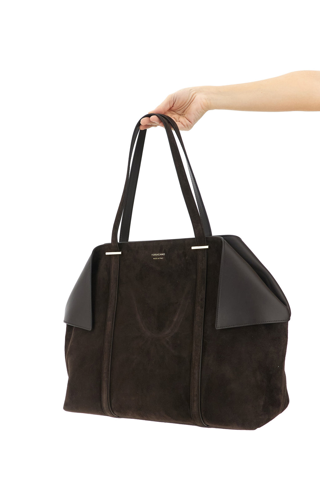 FERRAGAMO 'Scarf L' shoulder bag For Women 95% goat leather 5% calf leather