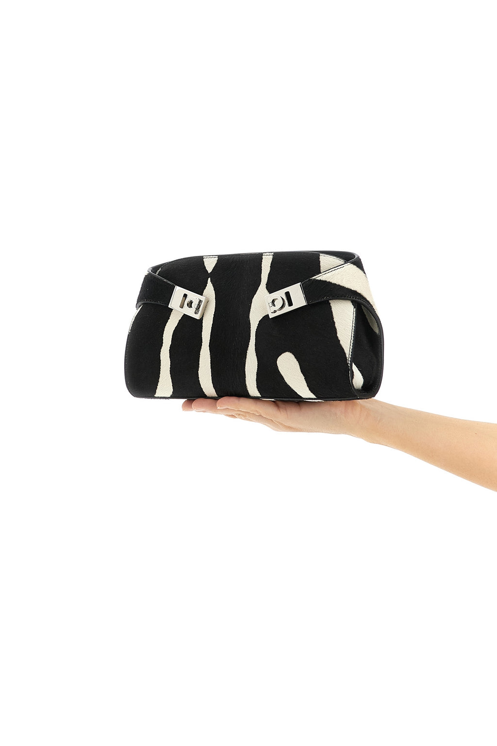 FERRAGAMO 'Hug CB E/W' clutch For Women 100% calfskin leather (Bos Taurus)