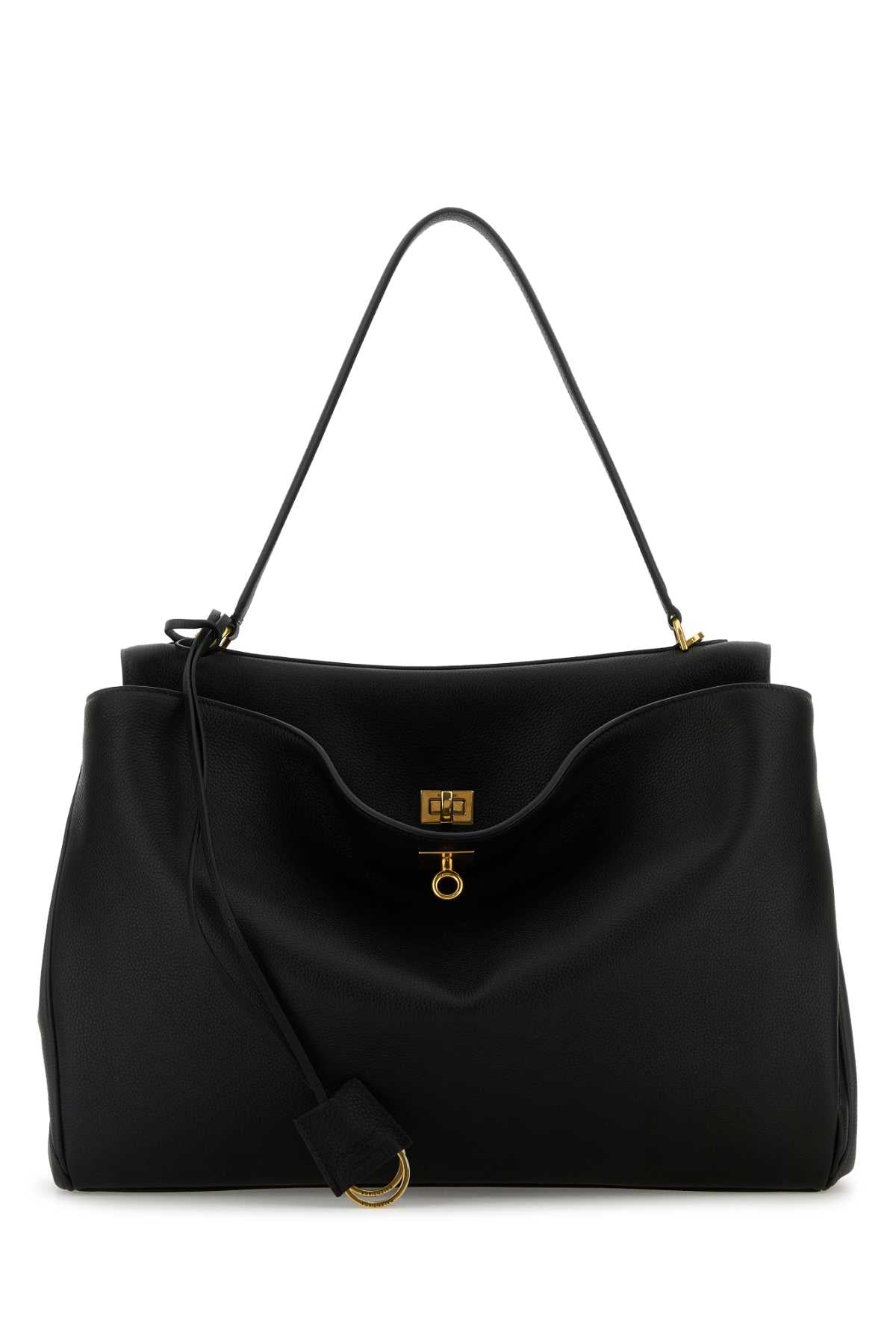 BALENCIAGA RODEO TOP HANDLE L For Women Exterior: 100% Leather Lining: 100% Leather Finishing: Antiqued golden metal