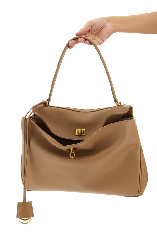BALENCIAGA 'Rodeo' medium handbag For Women 100% calfskin leather (Bos Taurus)