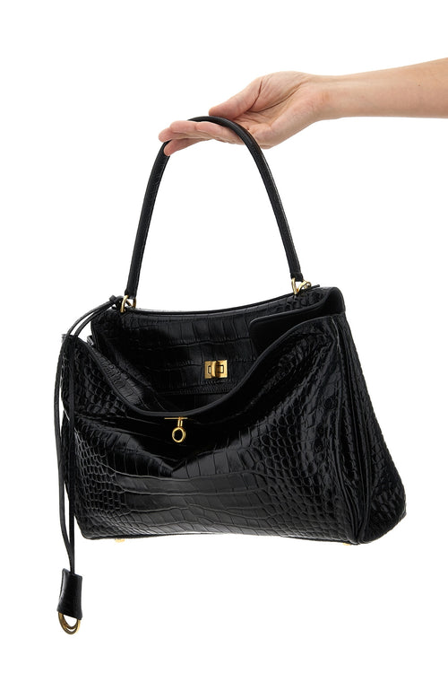 BALENCIAGA 'Rodeo M' handbag For Women 100% calfskin leather (Bos Taurus)