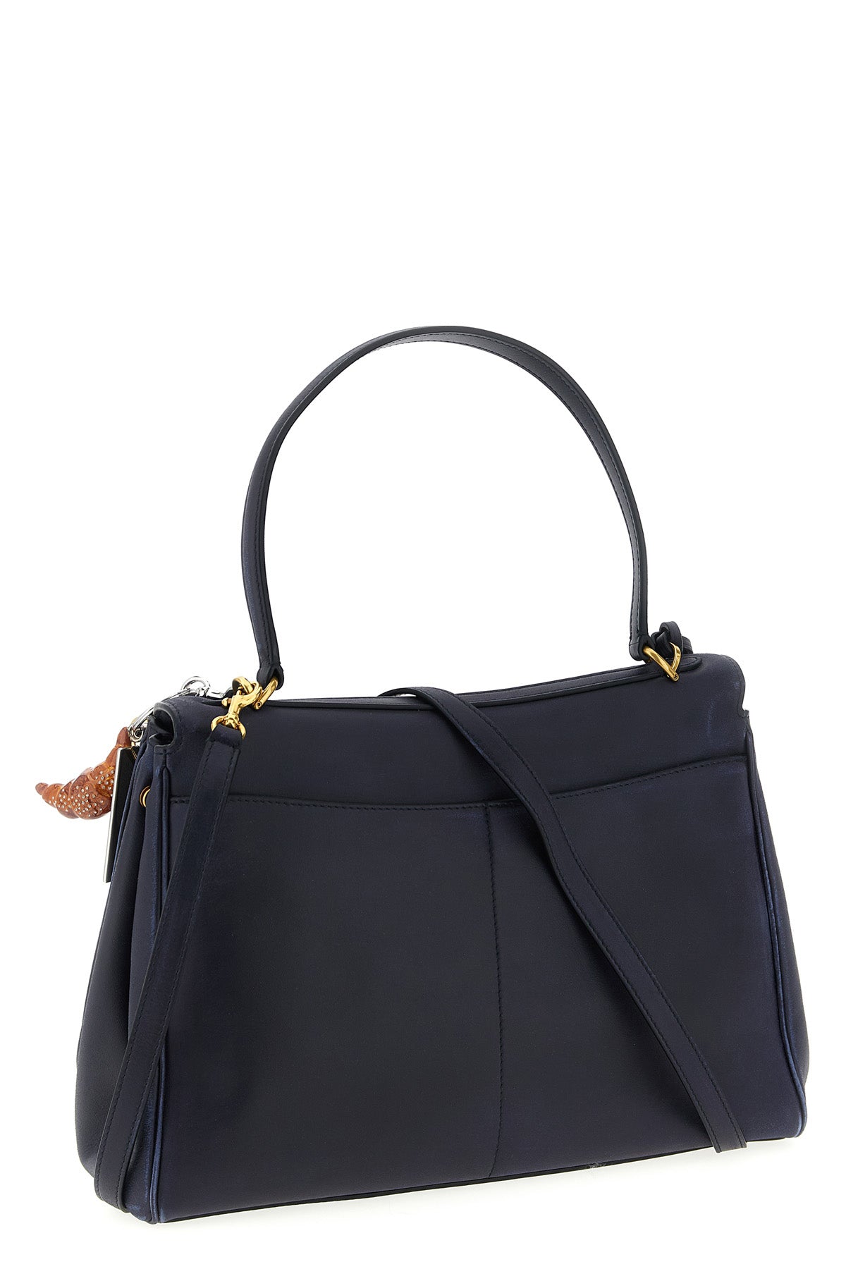 BALENCIAGA 'Rodeo' medium handbag For Women 50% calf leather 50% laiton