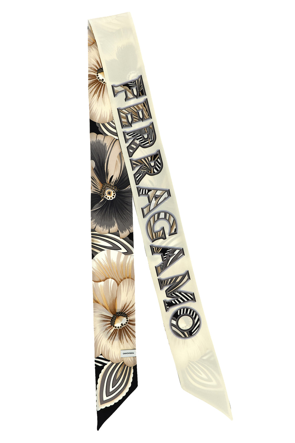 FERRAGAMO Bandeau 'Brezza' For Women 100% silk