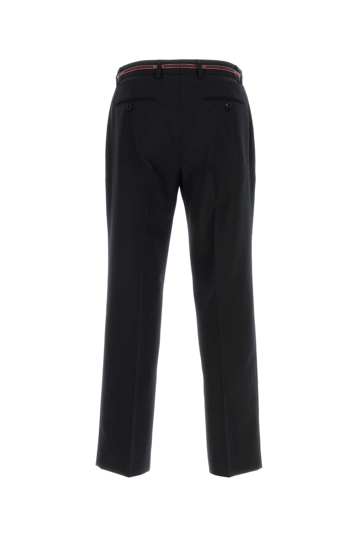 GUCCI PANT WOOL SELVEDGE W/HORN For Men Exterior: 100% Wool