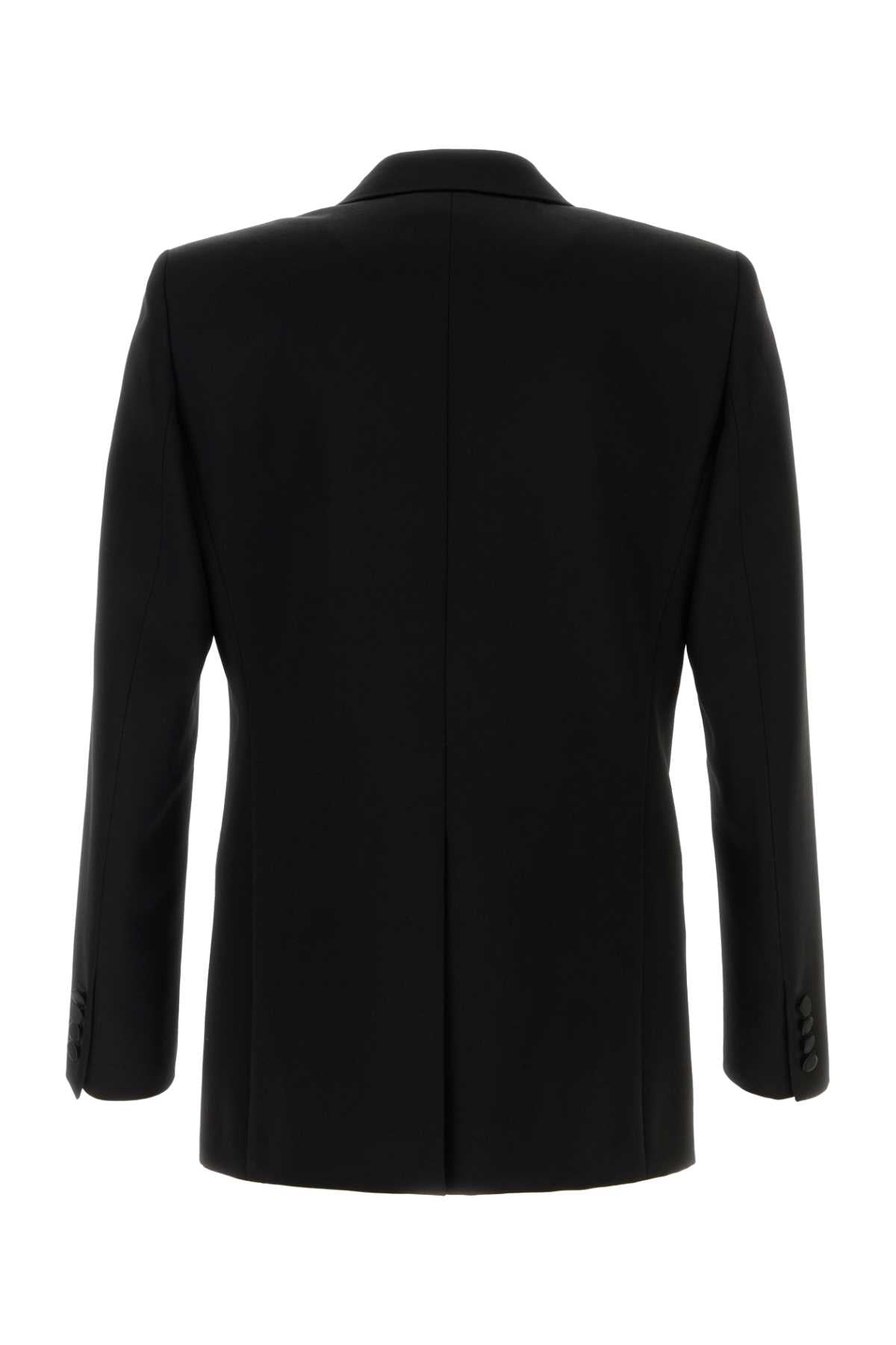SAINT LAURENT VESTE LONGUE ALLUREE For Men Exterior: 100% Wool Lining: 100% Silk