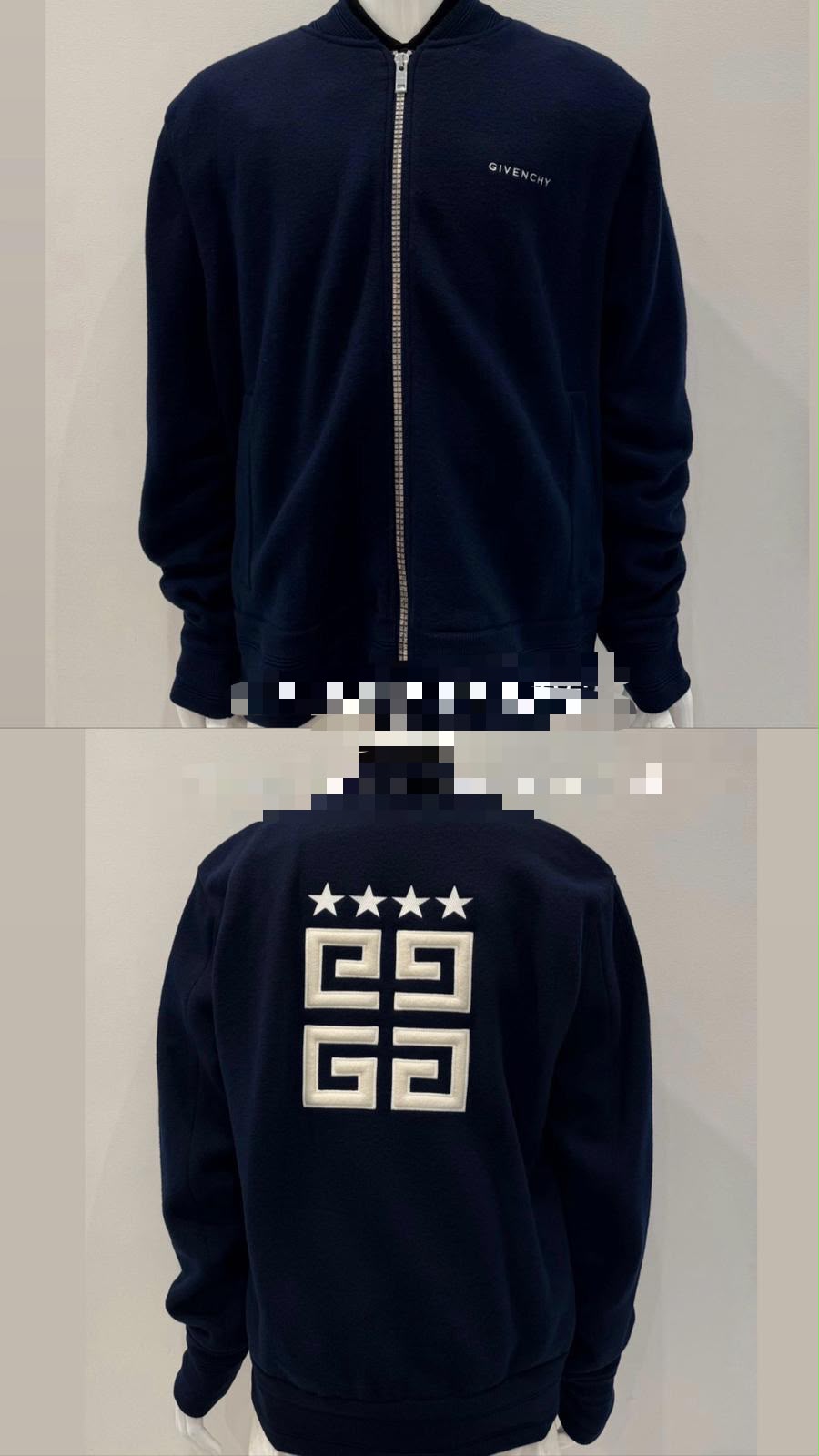 4G Emblem Fleece Bomber Jacket