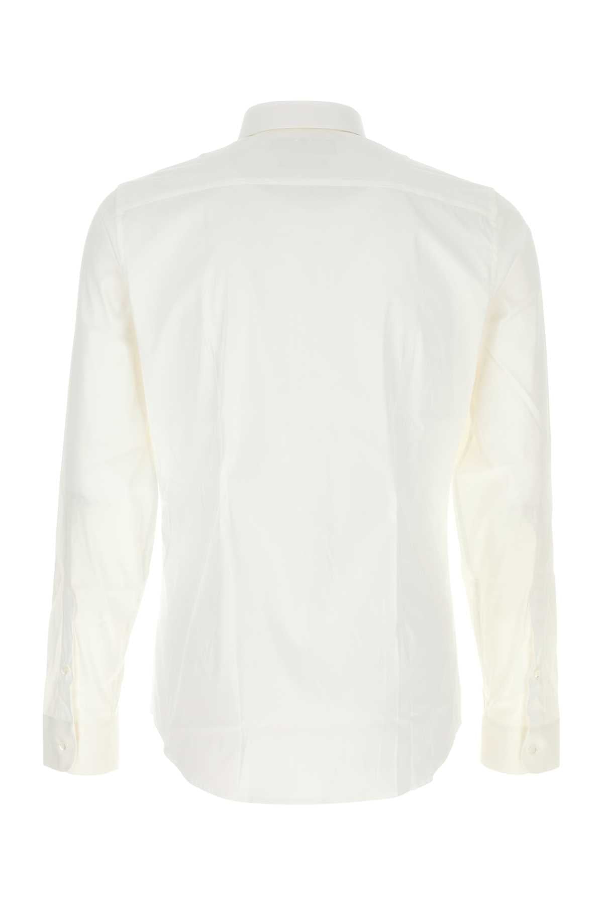 GUCCI SKINNY SHIRT For Men Exterior: 78% Cotton 17% Nylon 5% Elastane