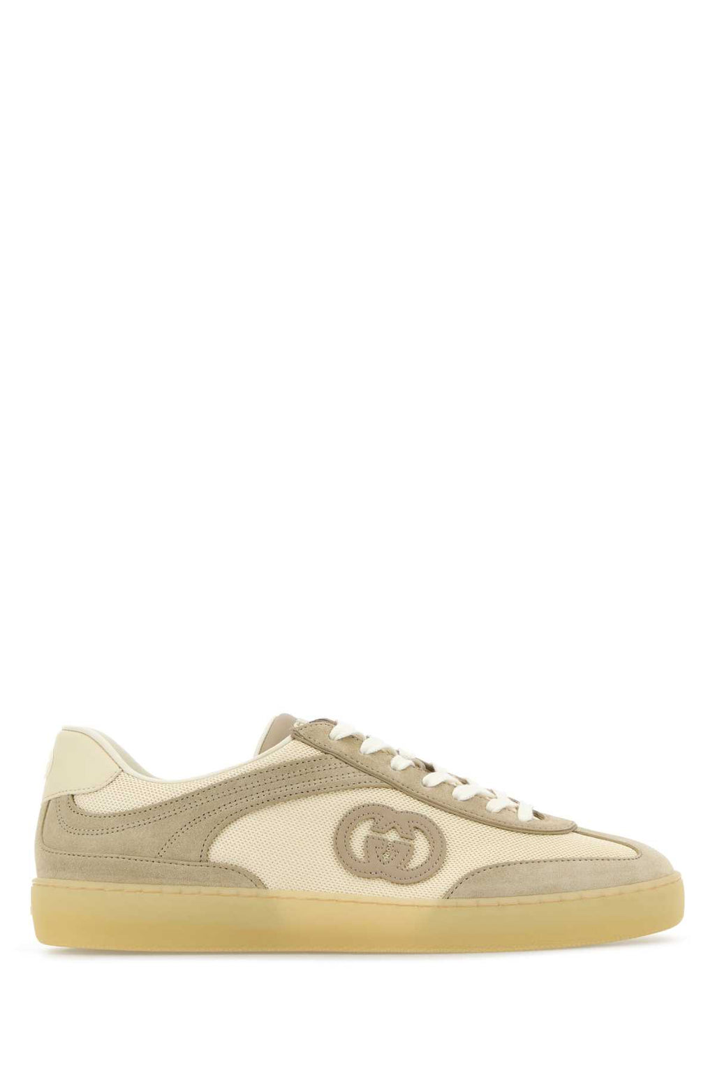 GUCCI G74 SNEAKERS For Men Exterior: 100% Fabric 100% Suede Interior: 100% Leather Sole: Rubber