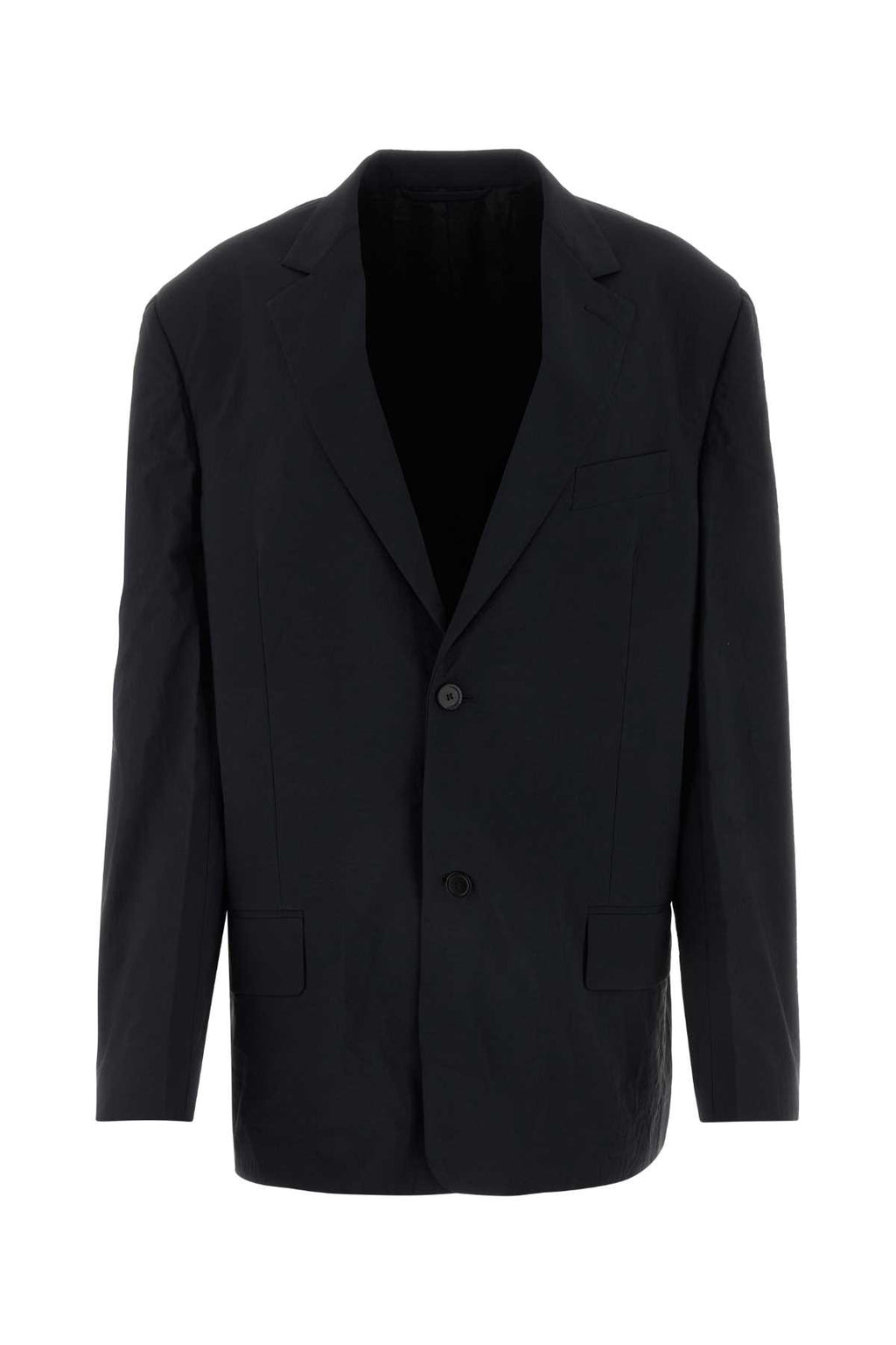 BALENCIAGA WASHED SB JACKET For Men Exterior: 100% Nylon Lining: 100% Cupro