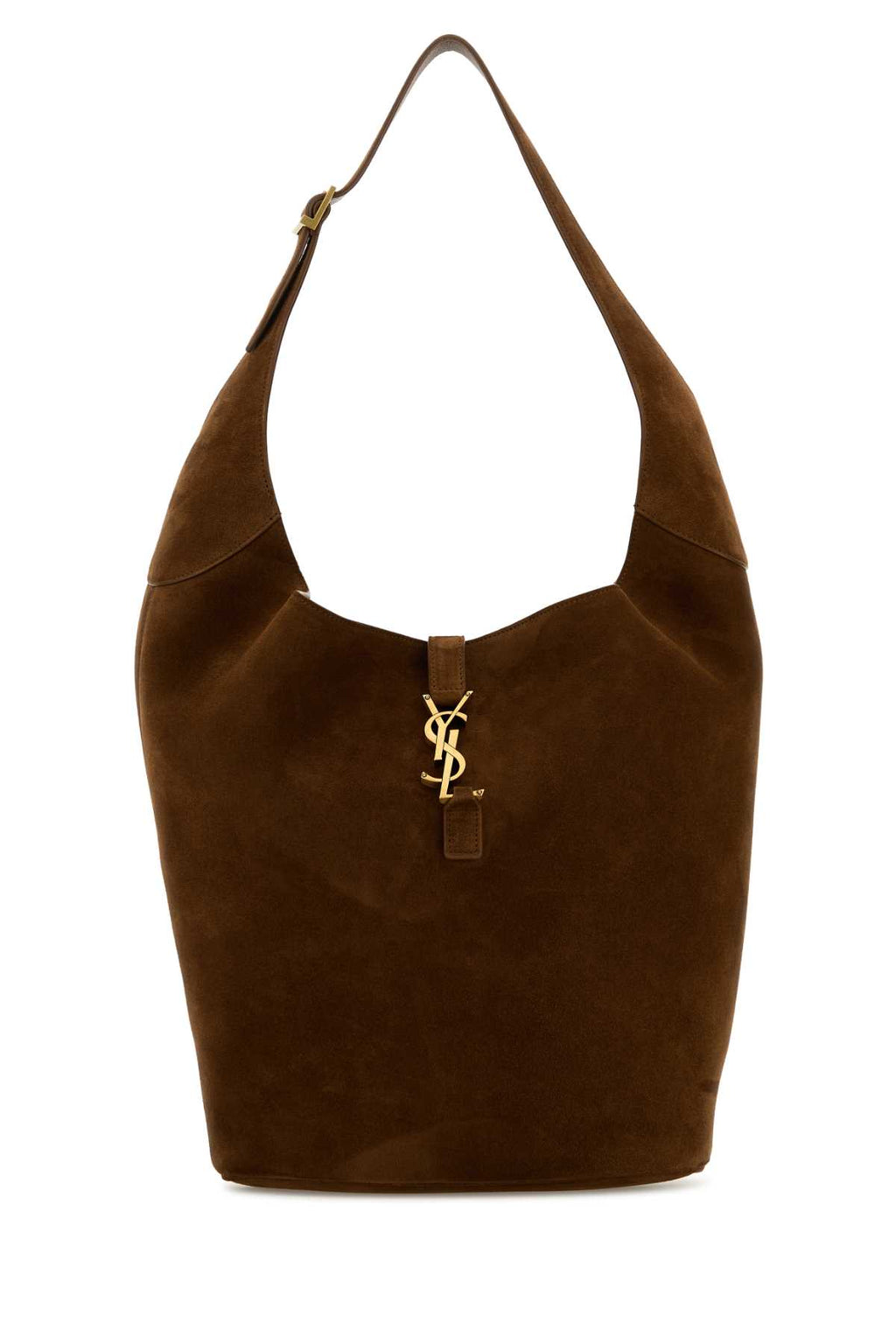 SAINT LAURENT YSL BO SHOPPPING G For Women Exterior: 100% Suede Lining: 100% Leather Finishing: Antiqued golden metal