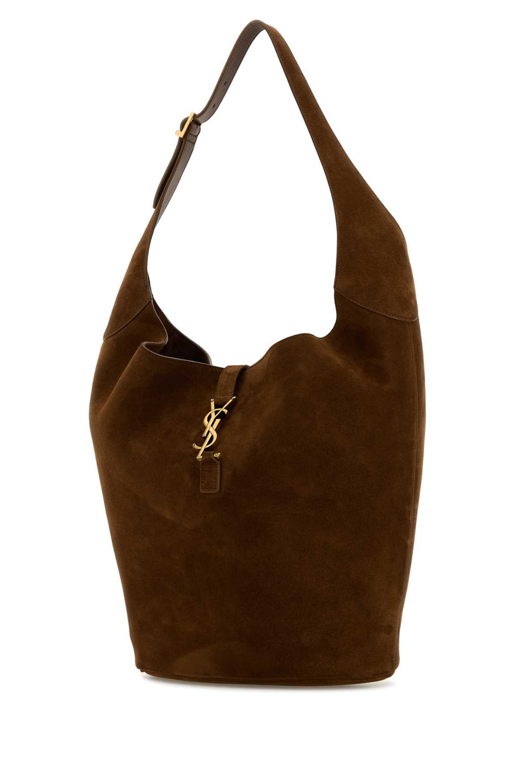 SAINT LAURENT YSL BO SHOPPPING G For Women Exterior: 100% Suede Lining: 100% Leather Finishing: Antiqued golden metal