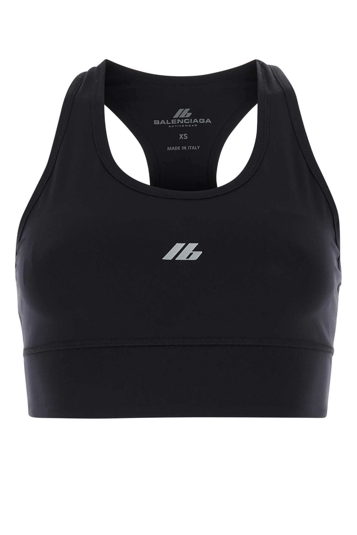 BALENCIAGA SPORTS BRA For Women Exterior: 58% Nylon 42% Elastane Lining: 58% Nylon 42% Elastane